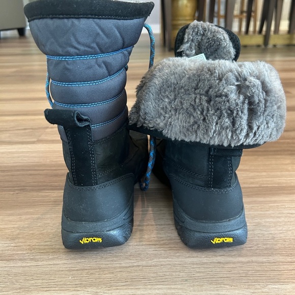 UGG - Men's Butte Quilted Black /Big Sky 1158279 Leather Winter Boot - Picture 3 of 9